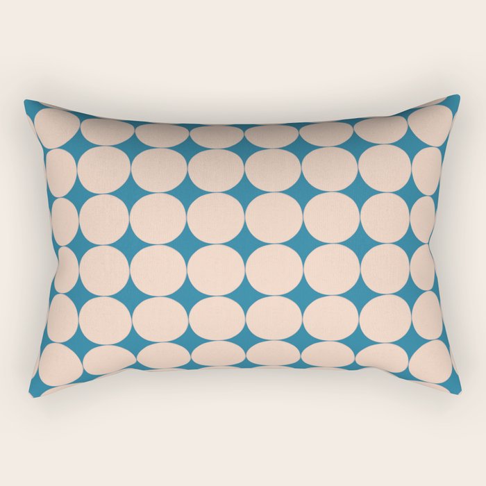 Delicate Circle Rectangular Pillow Gallery Image 2
