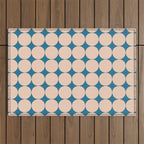 Delicate Circle Outdoor Rug Gallery Image 1