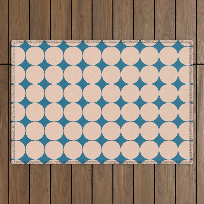 Delicate Circle Outdoor Rug Gallery Image 1