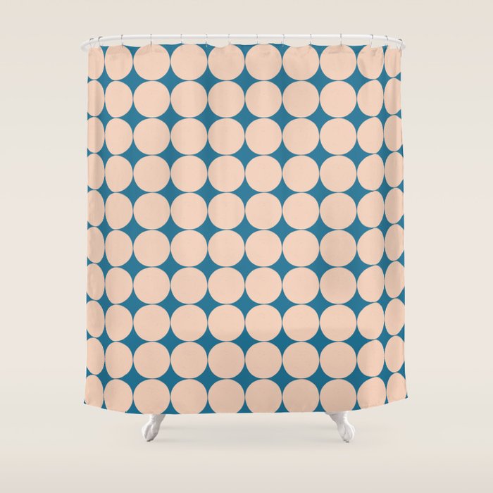 Delicate Circle Shower Curtain Gallery Image 1