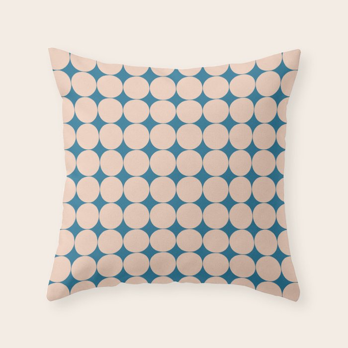 Delicate Circle Throw Pillow Gallery Image 6