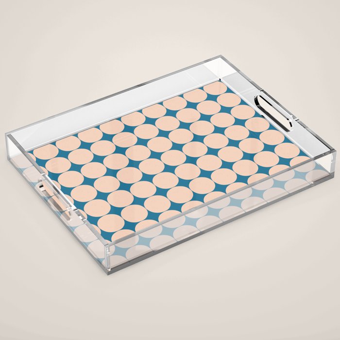 Delicate Circle Acrylic Tray Gallery Image 1