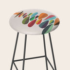 Bird nesting on top of pebbles hill Stool Gallery Image 2