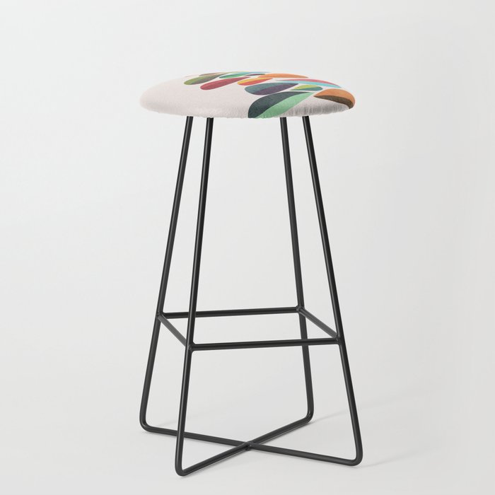 Bird nesting on top of pebbles hill Stool Gallery Image 1