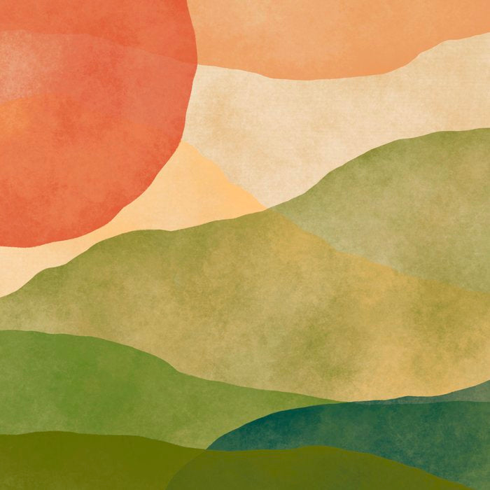 Abstract Art Print - Watercolor Mountain #1 Coffee Mug Gallery Image 2