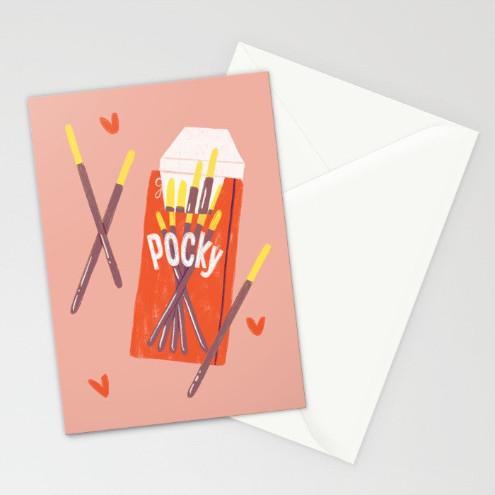 Pocky Time Stationery Card Gallery Image 2