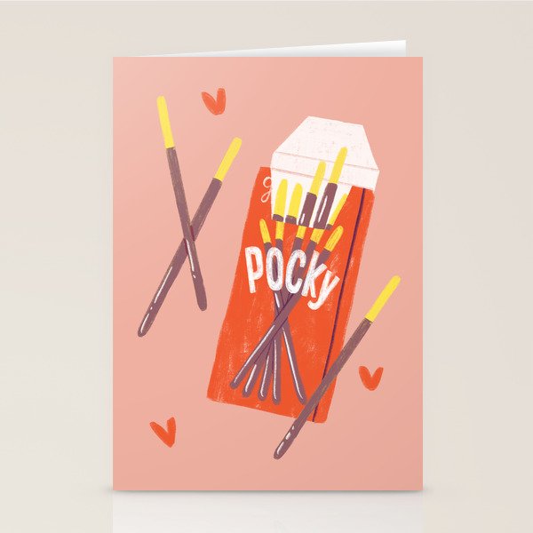 Pocky Time Stationery Card Gallery Image 2