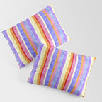 Colorful tye&die stripes Pillow Sham Gallery Image 3
