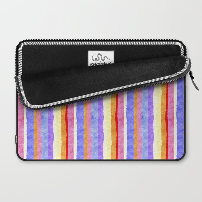 Colorful tye&die stripes Laptop Sleeve Gallery Image 2