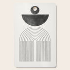 Geometric Minimal Shape Study No1. Cutting Board Gallery Image 1