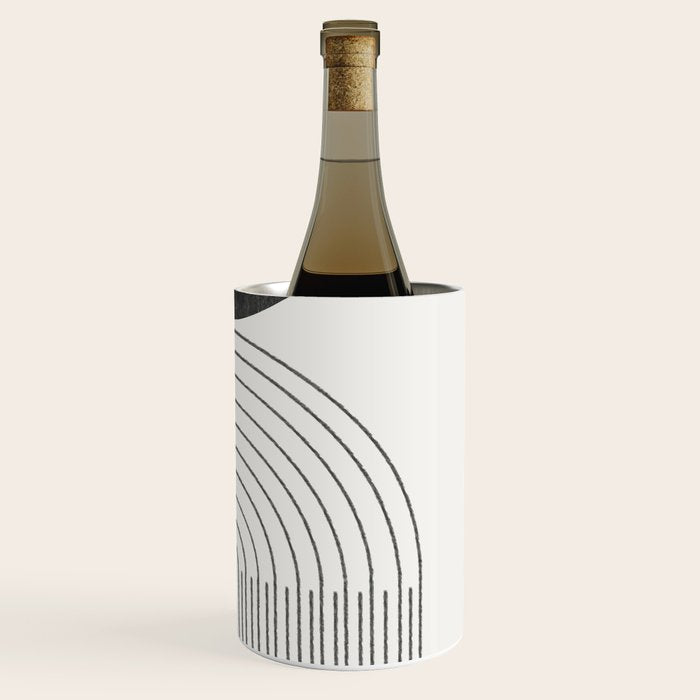 Geometric Minimal Shape Study No1. Wine Chiller Gallery Image 3
