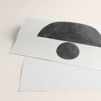 Geometric Minimal Shape Study No1. Wrapping Paper Gallery Image 2
