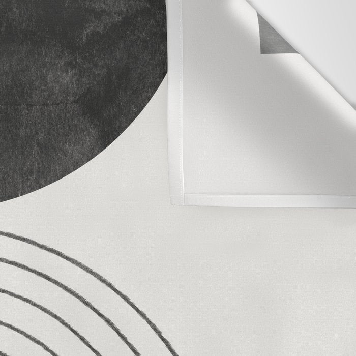 Geometric Minimal Shape Study No1. Wall Tapestry Gallery Image 3