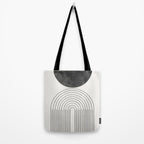 Geometric Minimal Shape Study No1. Tote Bag Gallery Image 2