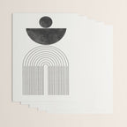 Geometric Minimal Shape Study No1. Wrapping Paper Gallery Image 3