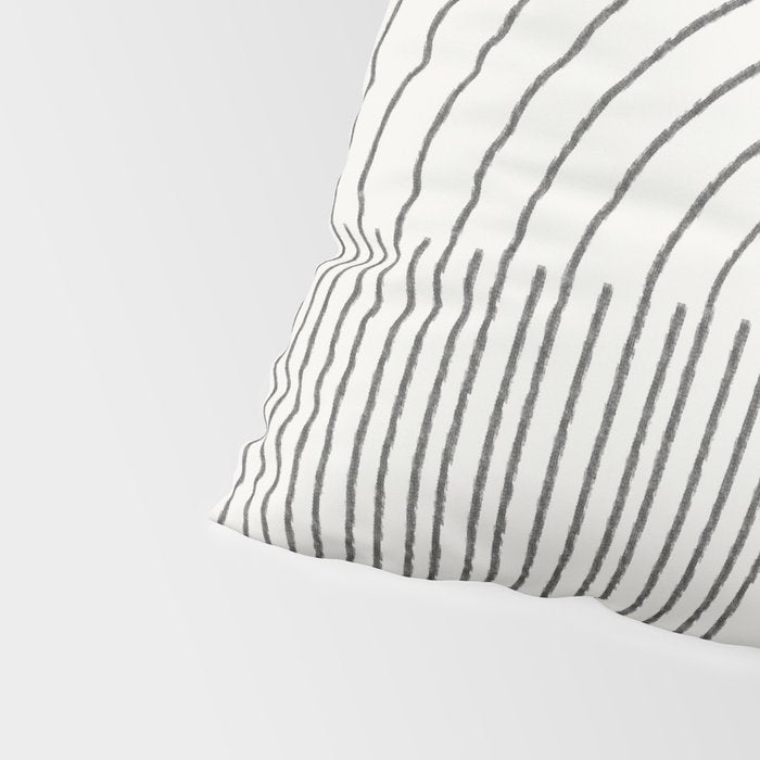 Geometric Minimal Shape Study No1. Pillow Sham Gallery Image 4