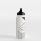 Geometric Minimal Shape Study No1. Water Bottle Gallery Image 3