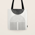 Geometric Minimal Shape Study No1. Tote Bag Gallery Image 1