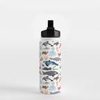 Sea Change: Ocean Animals Water Bottle Gallery Image 2