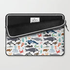 Sea Change: Ocean Animals Laptop Sleeve Gallery Image 2