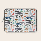 Sea Change: Ocean Animals Laptop Sleeve Gallery Image 1
