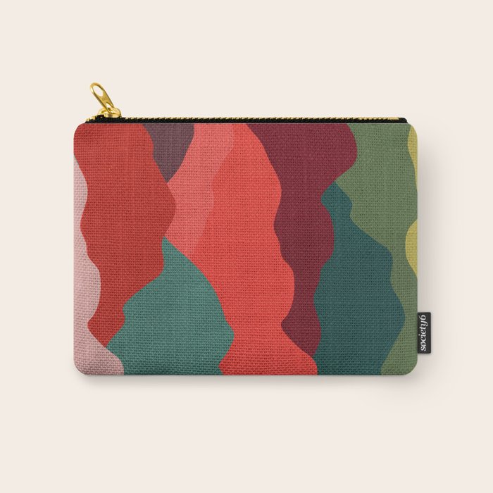 Art Clouds: Mid Century Edition Carry All Pouch Gallery Image 1