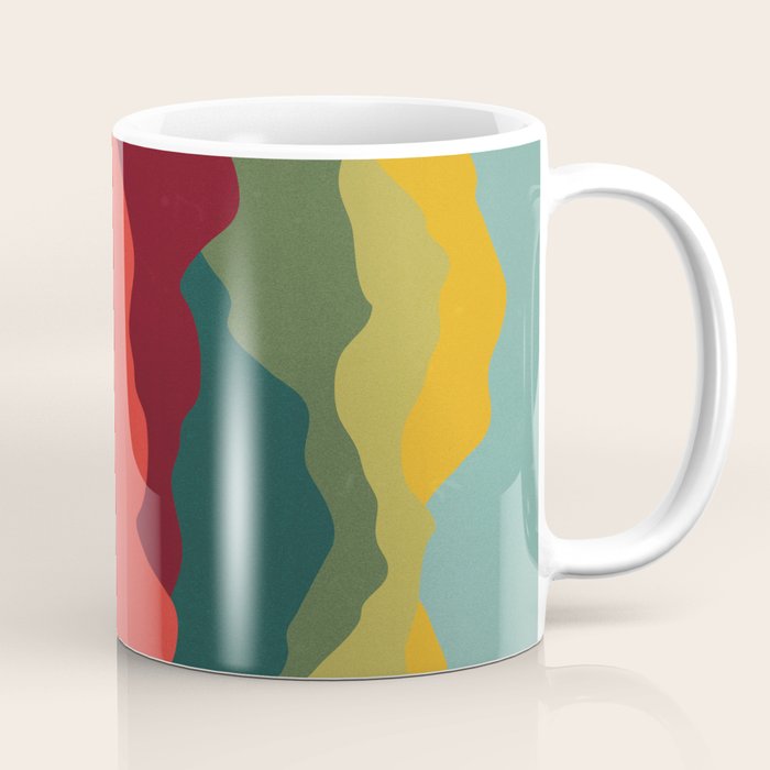 Art Clouds: Mid Century Edition Coffee Mug Gallery Image 1