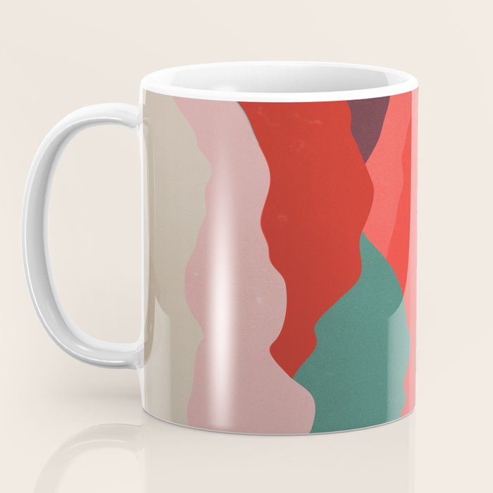 Art Clouds: Mid Century Edition Coffee Mug Gallery Image 3