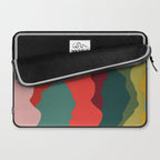 Art Clouds: Mid Century Edition Laptop Sleeve Gallery Image 2