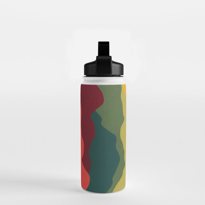 Art Clouds: Mid Century Edition Water Bottle Gallery Image 2