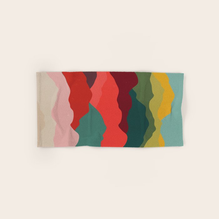 Art Clouds: Mid Century Edition Bath Towel Gallery Image 1