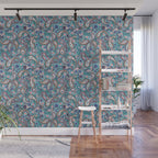 Whimsical Paisley Dance Wall Mural Gallery Image 1