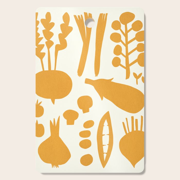 fresh fresh vegetable-orange Cutting Board Gallery Image 1