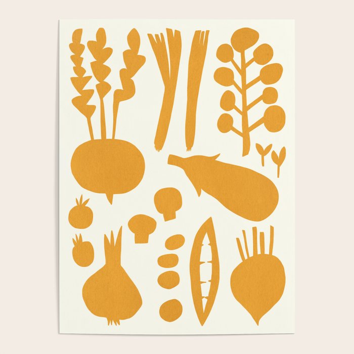 fresh fresh vegetable-orange Poster Gallery Image 4