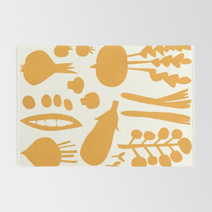 fresh fresh vegetable-orange Rug Gallery Image 2