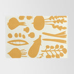 fresh fresh vegetable-orange Rug Gallery Image 2