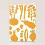 fresh fresh vegetable-orange Stationery Card Gallery Image 2