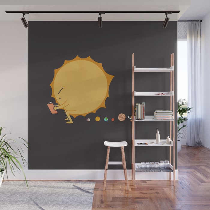Poo Poo Sun Wall Mural Gallery Image 1