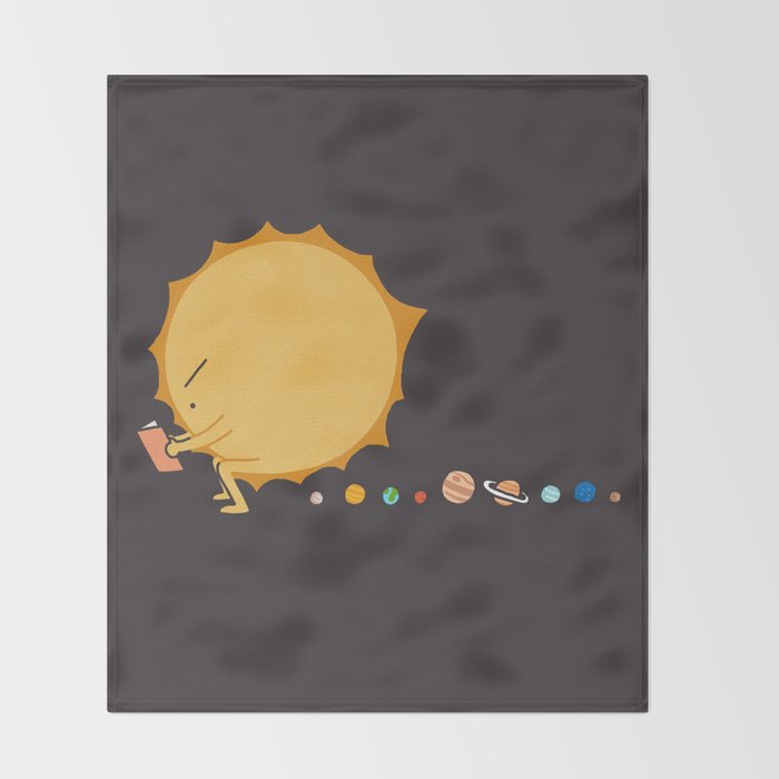 Poo Poo Sun Throw Blanket Gallery Image 2