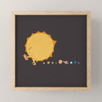 Poo Poo Sun Mini Art Print Gallery Image 1