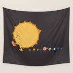 Poo Poo Sun Wall Tapestry Gallery Image 4