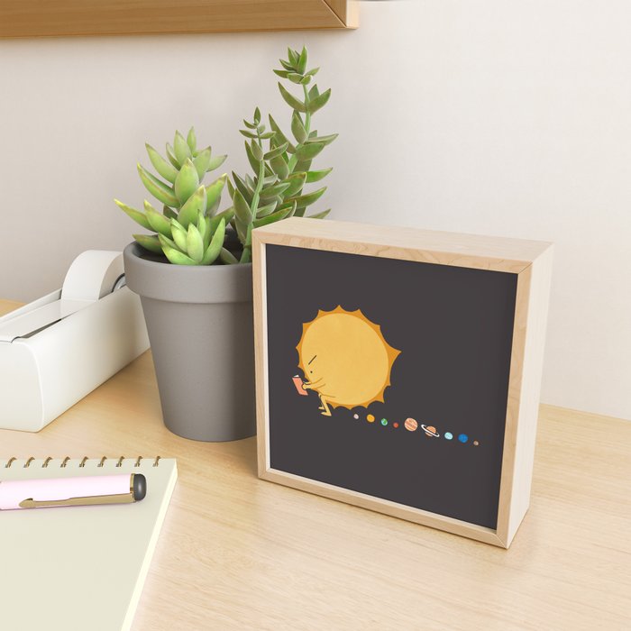 Poo Poo Sun Mini Art Print Gallery Image 2