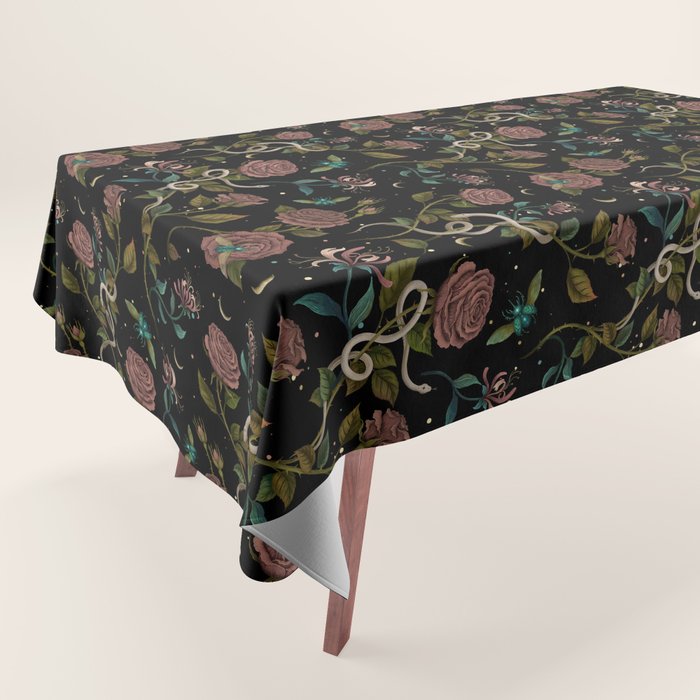 Rose and Honeysuckle Tablecloth Gallery Image 1