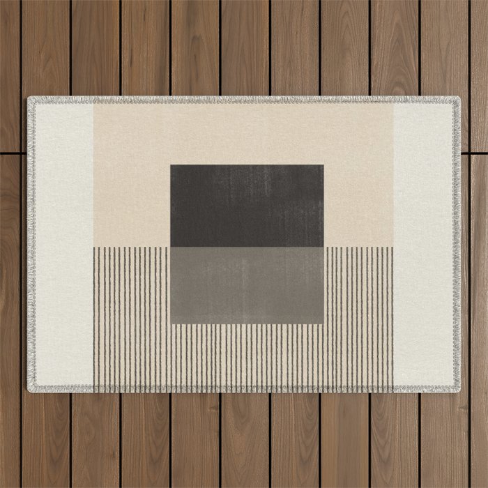Minimalist Object 04 Outdoor Rug Gallery Image 1
