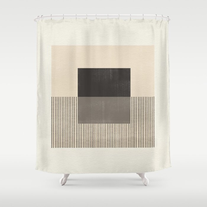 Minimalist Object 04 Shower Curtain Gallery Image 1