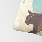 Meehaw - Rodeo Cat Cowgirl Bronc Pillow Sham Gallery Image 4