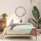 Meehaw - Rodeo Cat Cowgirl Bronc Comforter Gallery Image 3