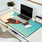 Meehaw - Rodeo Cat Cowgirl Bronc Desk Mat Gallery Image 2