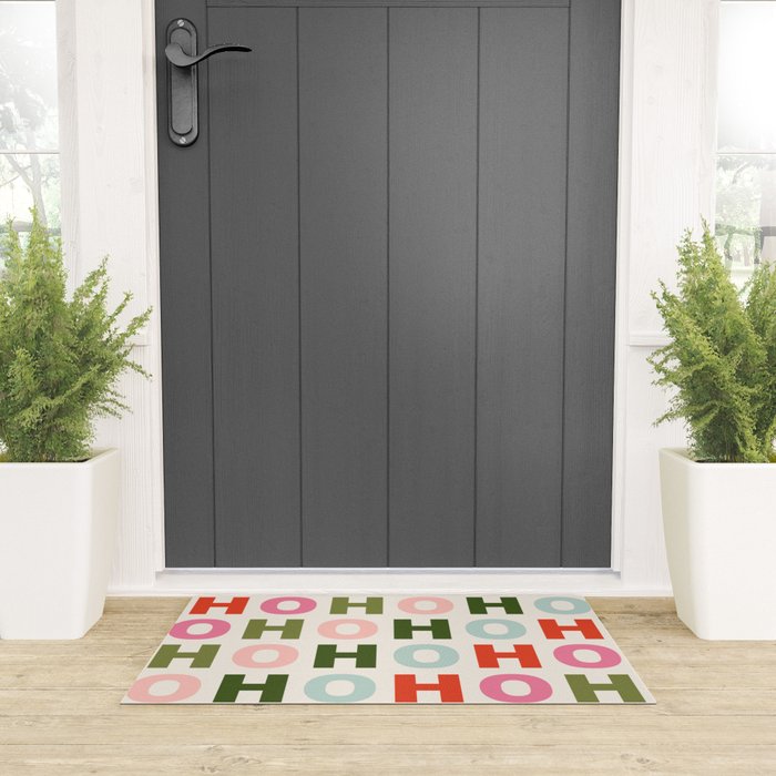Ho Ho Ho Welcome Mat Gallery Image 3