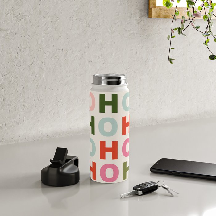 Ho Ho Ho Water Bottle Gallery Image 4
